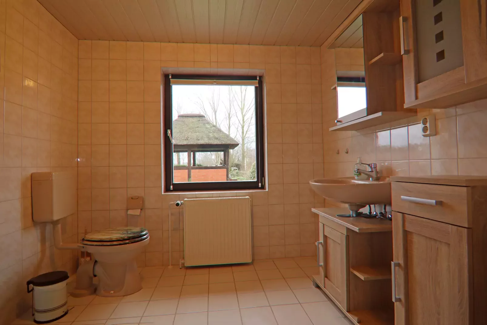 Ferien unterm Reetdach-Bathroom