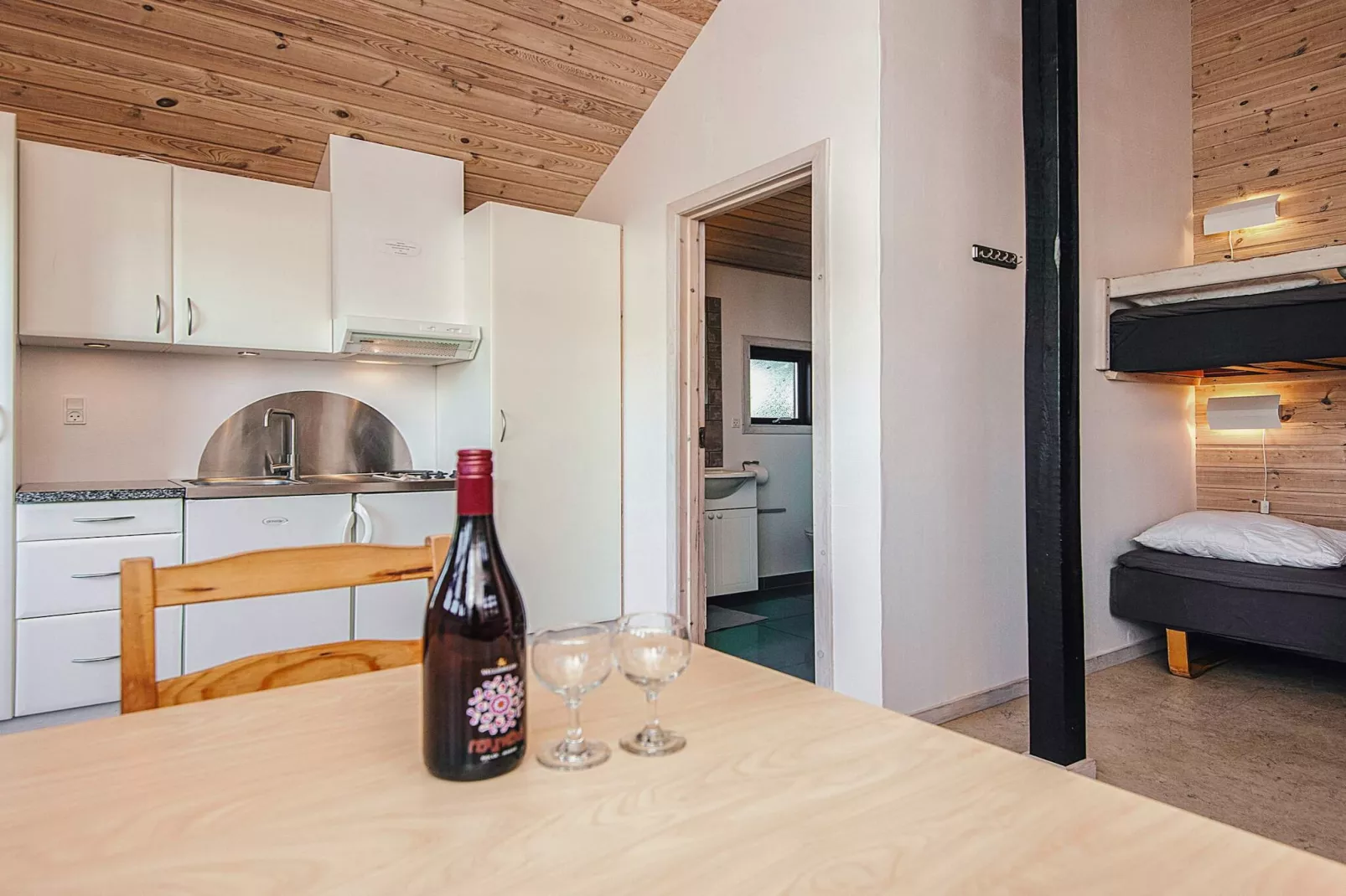 Standardhytte til 5 personer25m²-Indoor