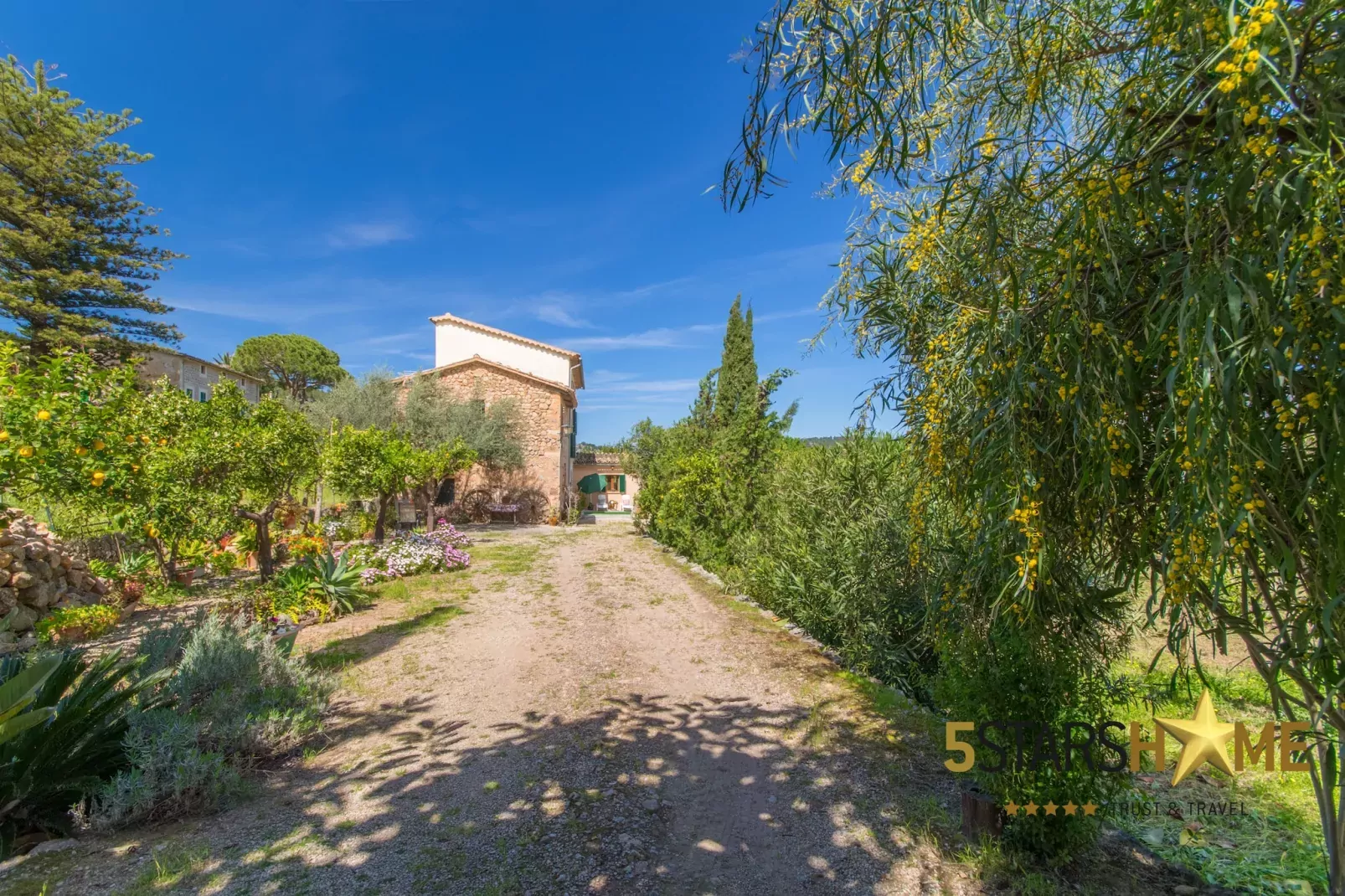 Sa Frontera, Finca 5StarsHome Mallorca-Gardens summer