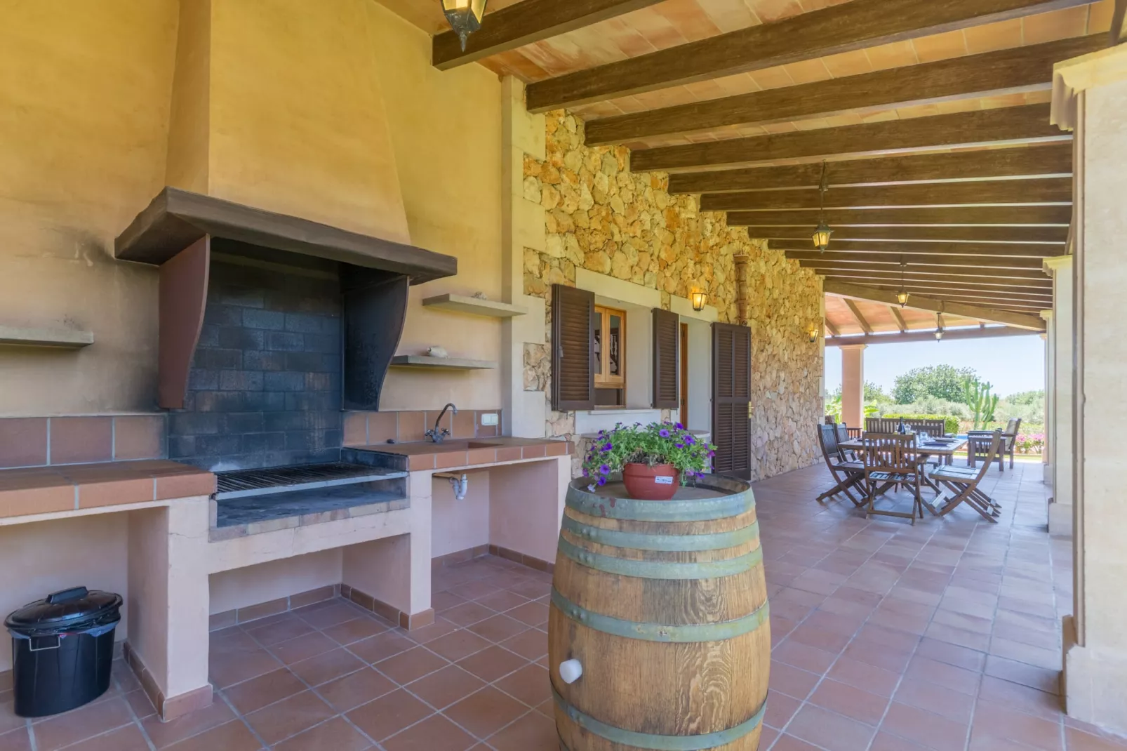 S'hort d'Or, Finca 5StarsHome Mallorca-Terrassenbalkon