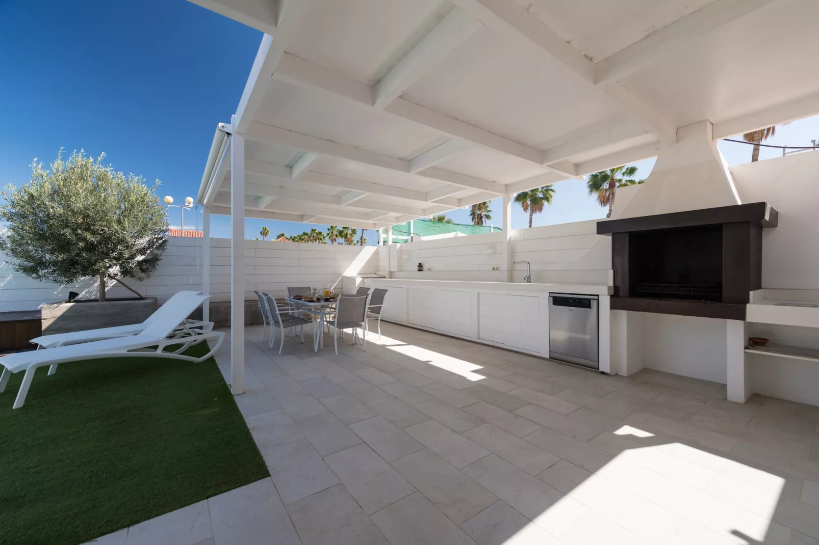 Casa Maspalomas piscina privada-Terrace