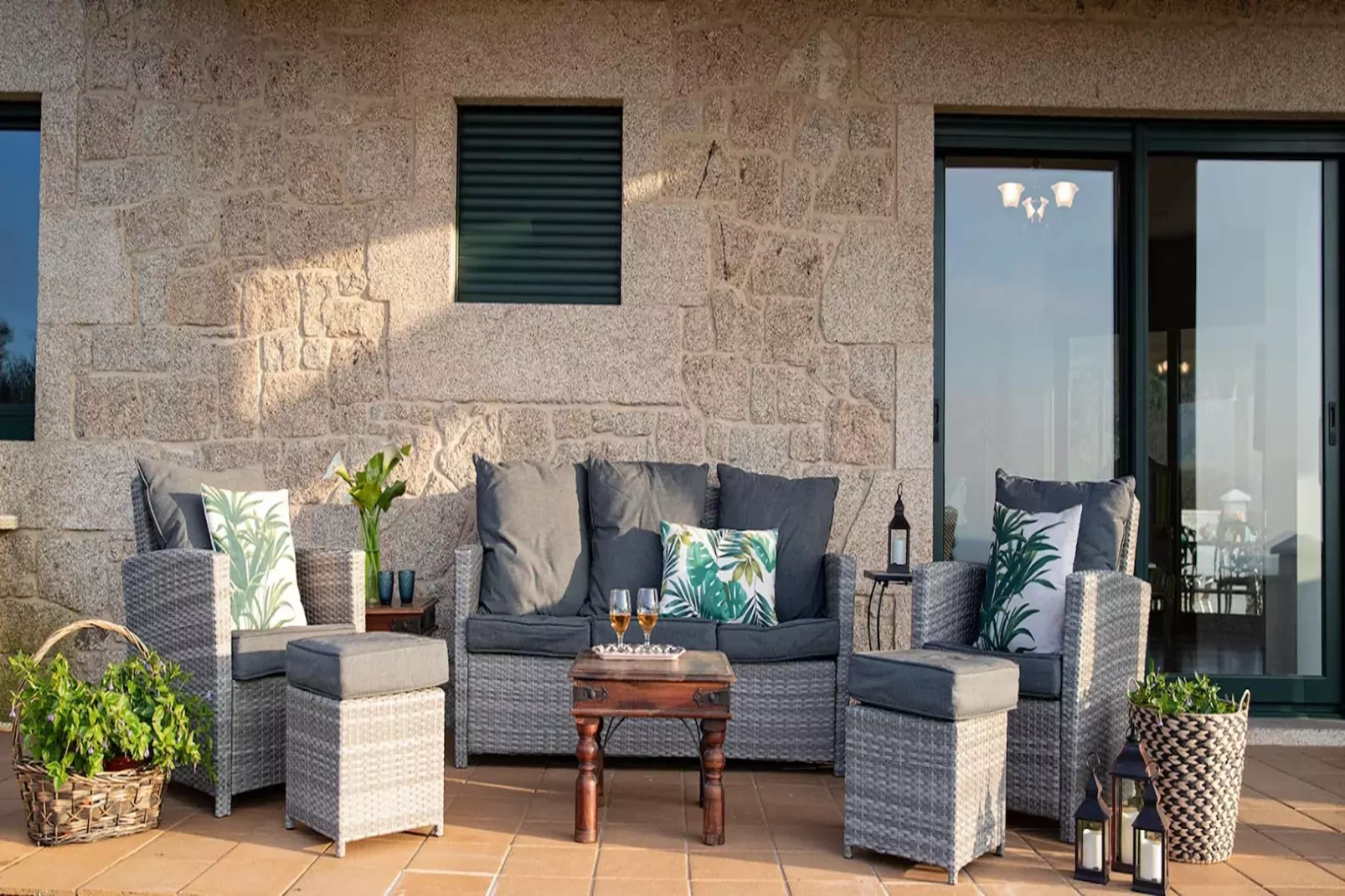 Villa Carolina - Luxury Singular-Jardin d'été