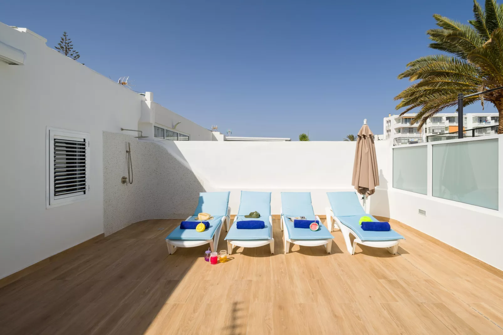 SEASIDE HOME PLAYA DEL INGLES-Terrasse