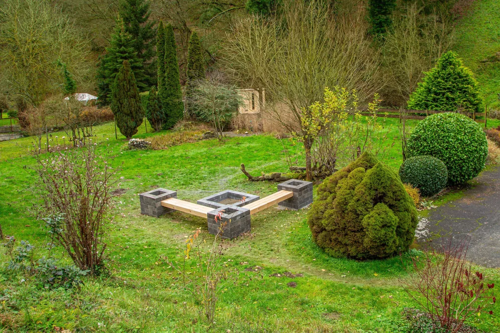 Weingut Mühlenschenke mit Weinkeller-Jardin d'été