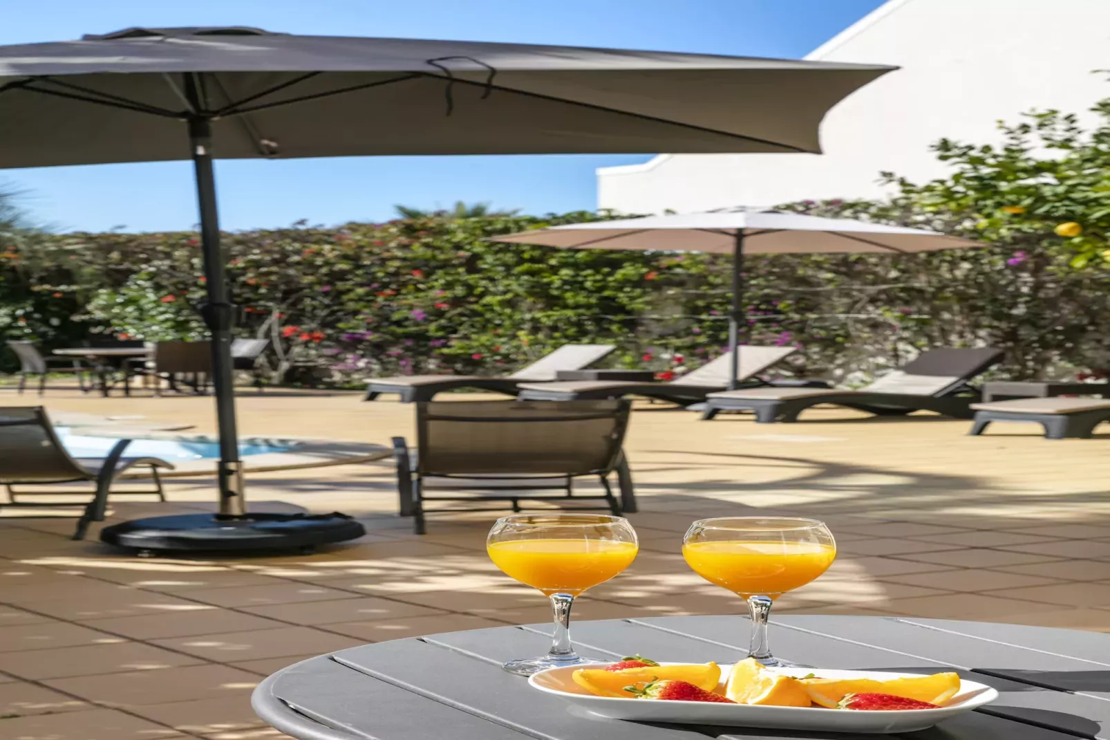 The Palm House - Townhouse at Vale de Milho golf-Terrace