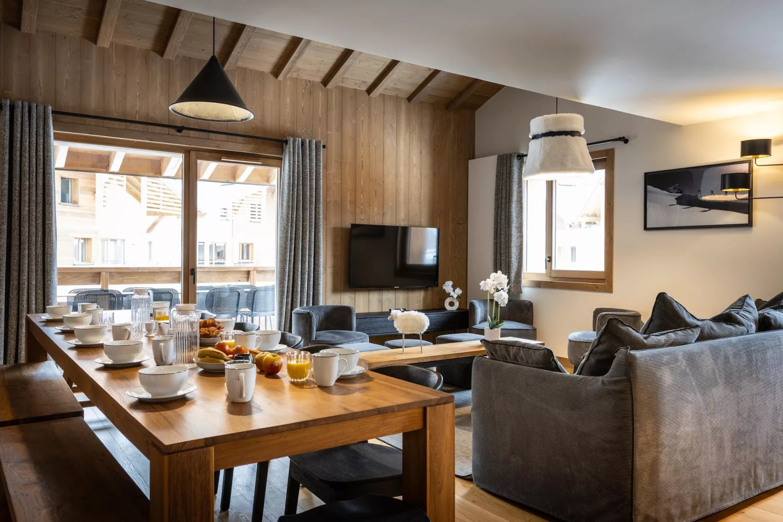 MEGEVE L’Eclat des Vériaz-A40S-Dining room