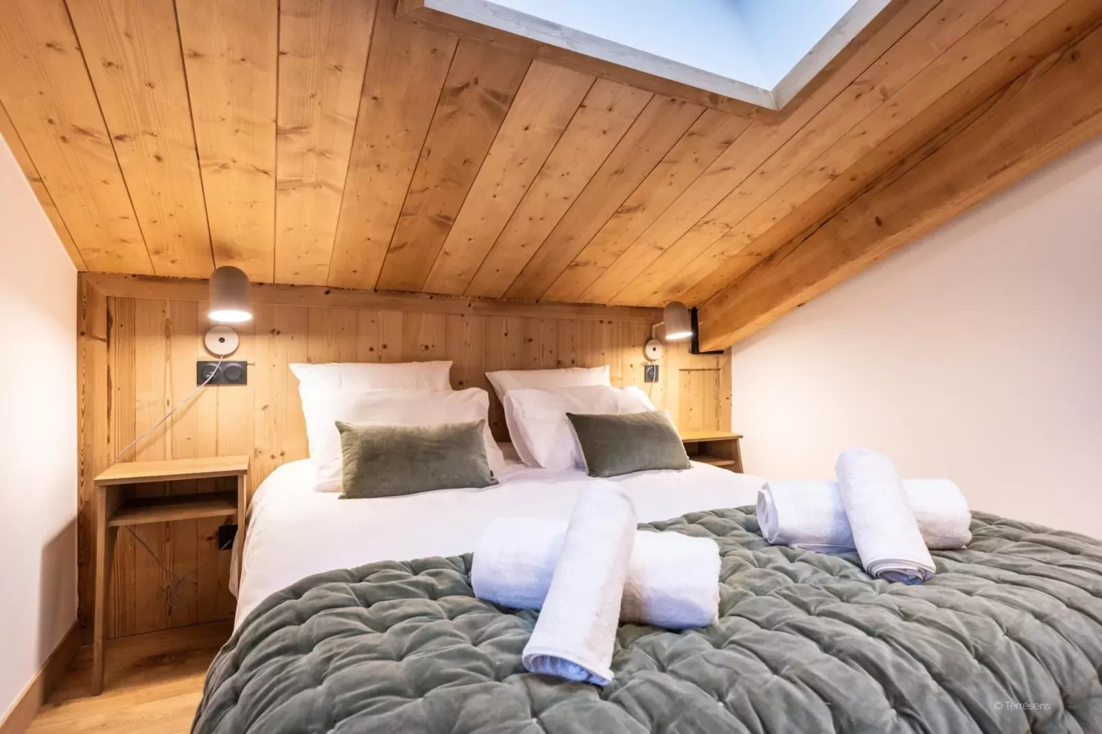 CHAPELLE DABONDANCE Le Flocon Blanc A50P-Schlafzimmer