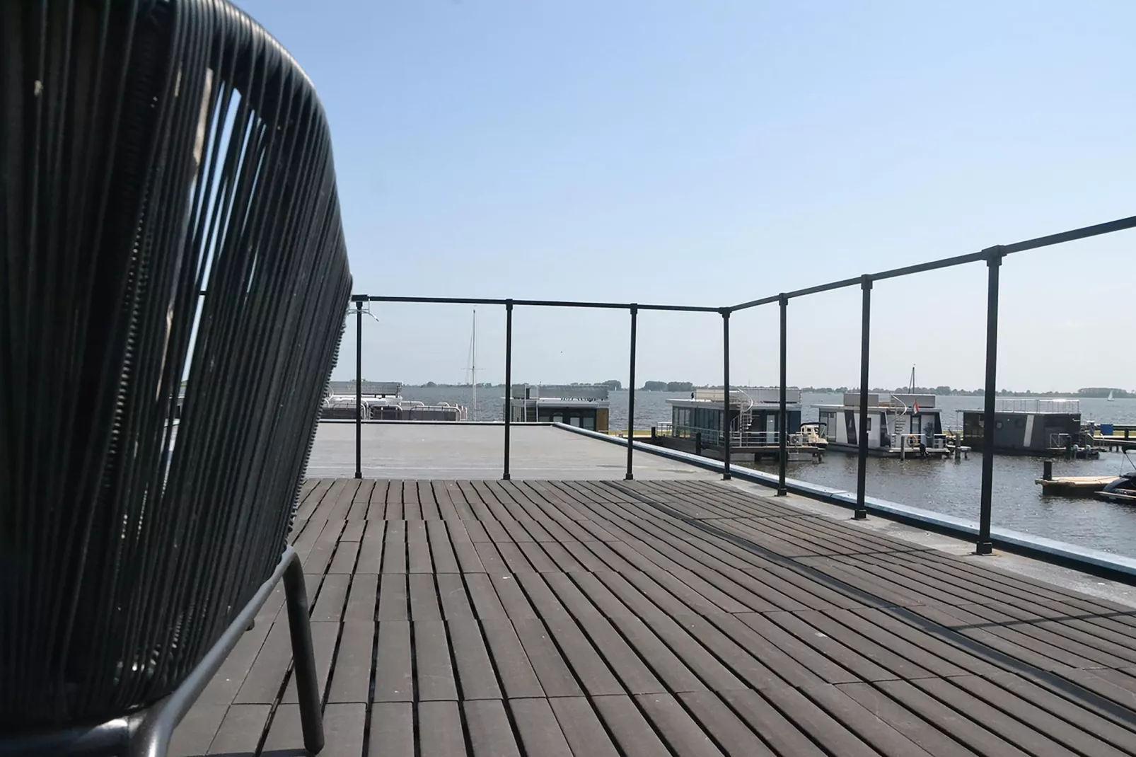 RiggelBrug Sneekermeer-Aussicht Sommer