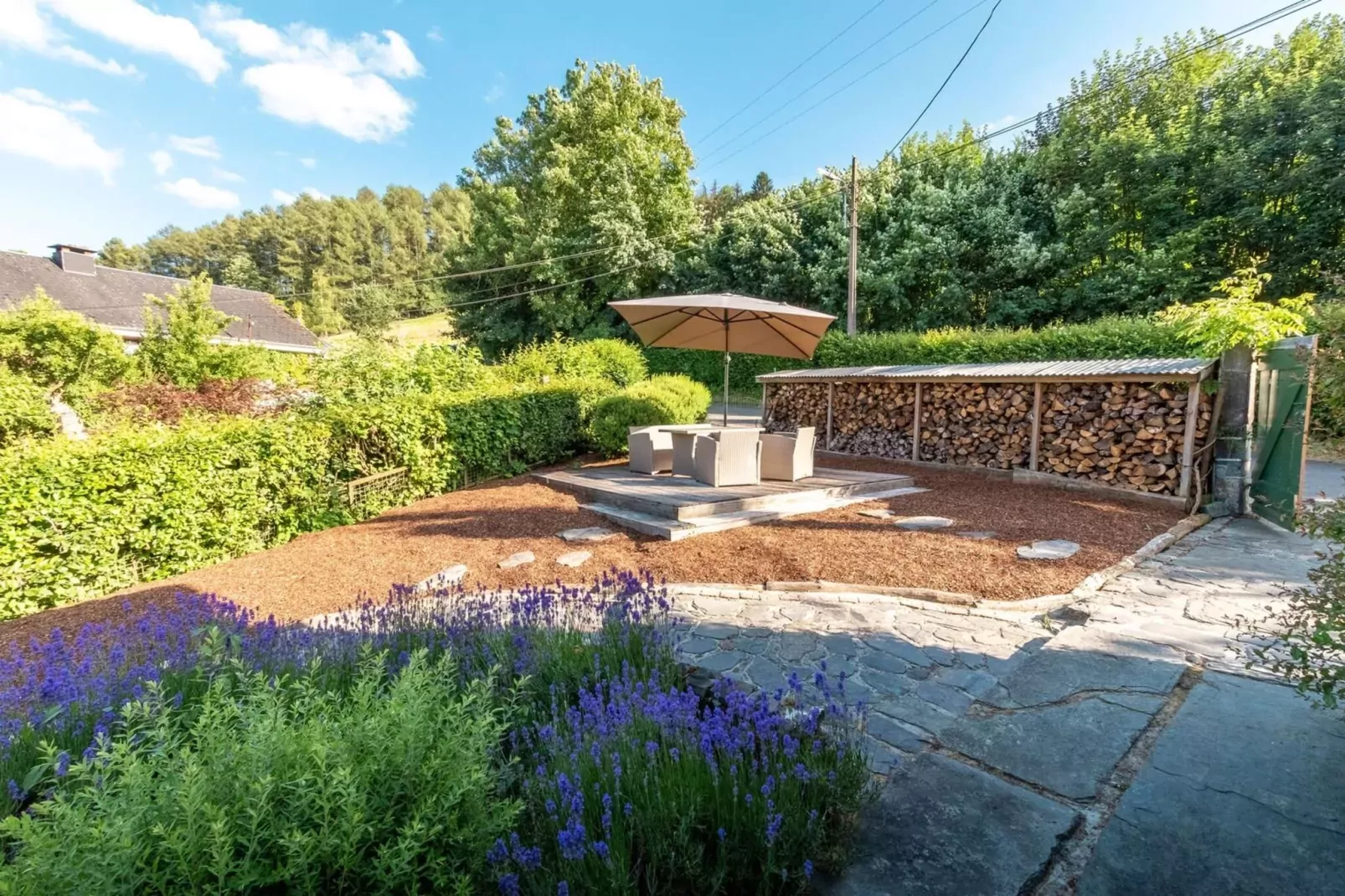 Maison Ardennaise-Gardens summer
