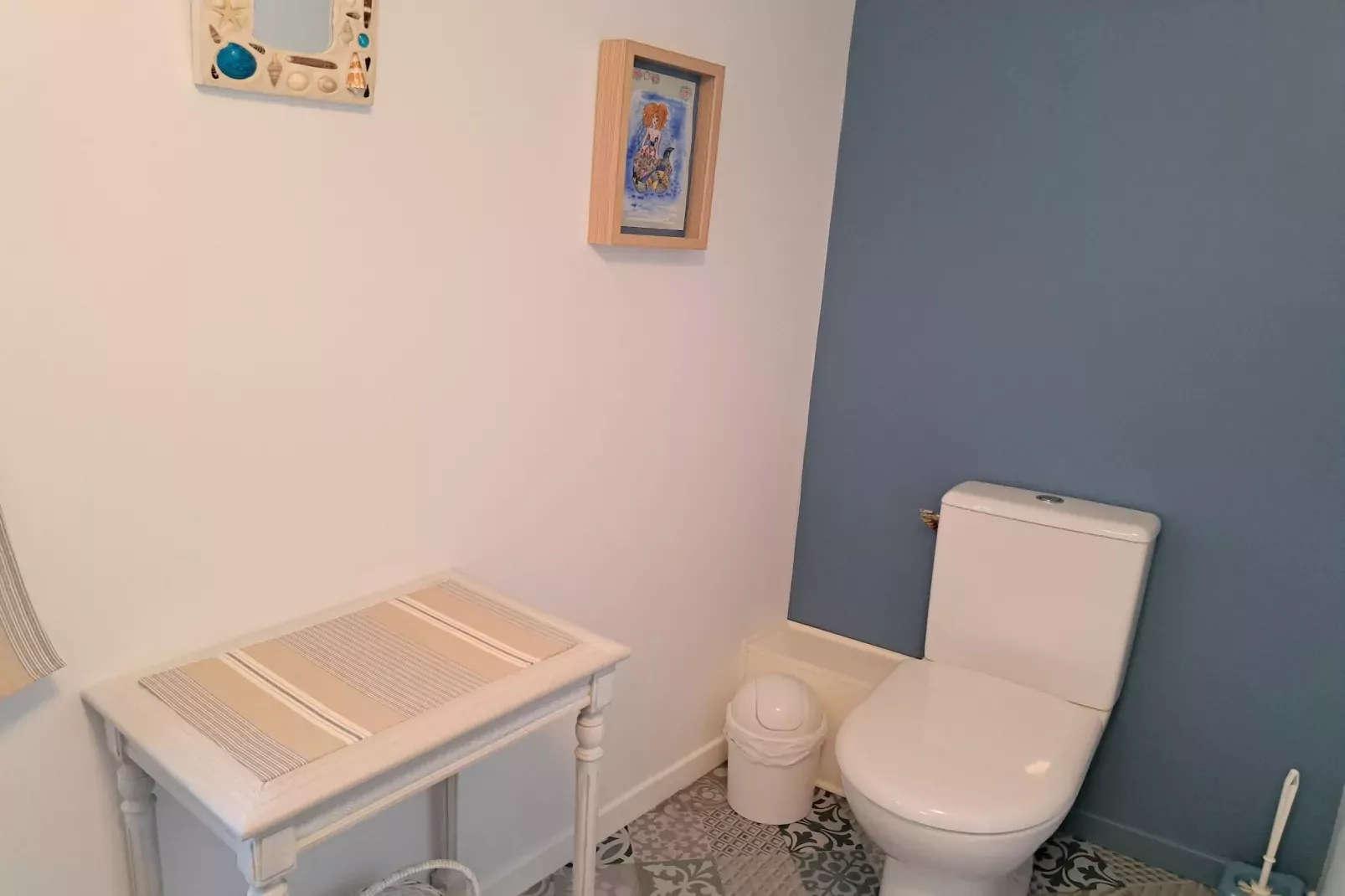 Granitsteinhaus in Strandnähe Trégunc-Bathroom