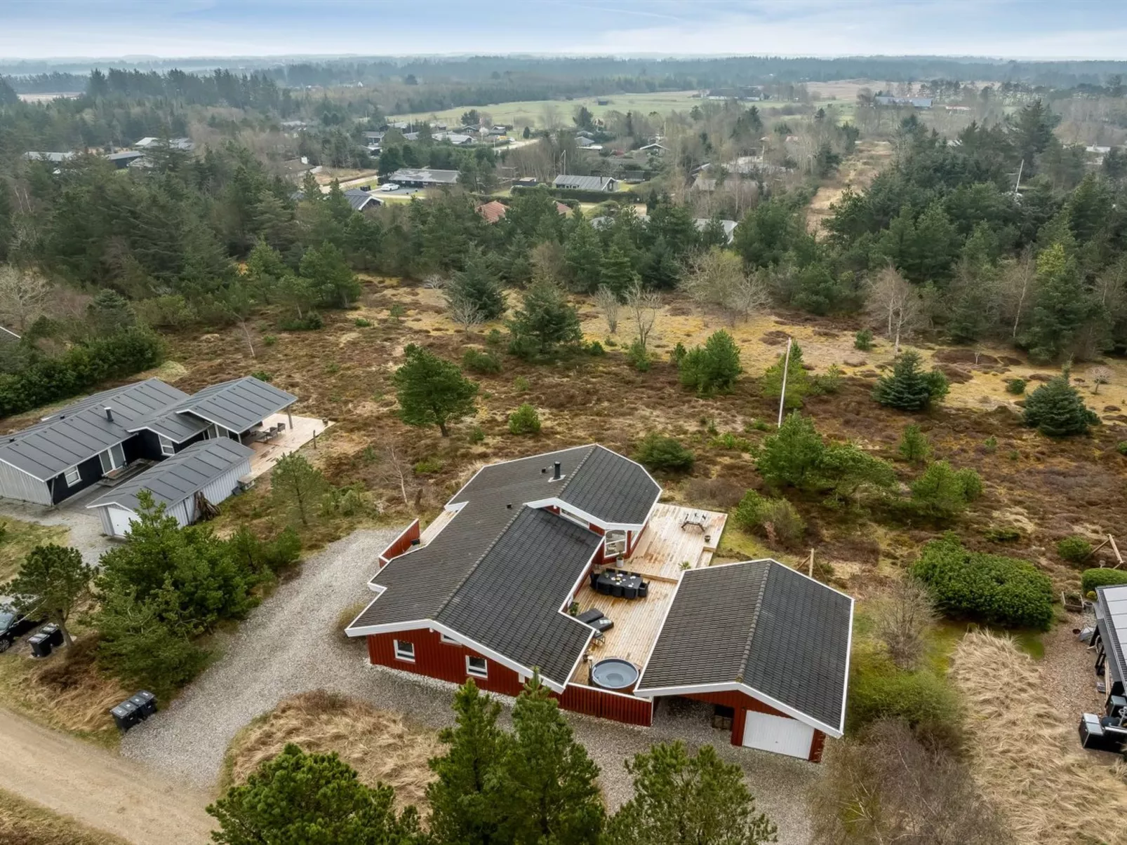 "Gunborg" - 2.5km from the sea-Draußen