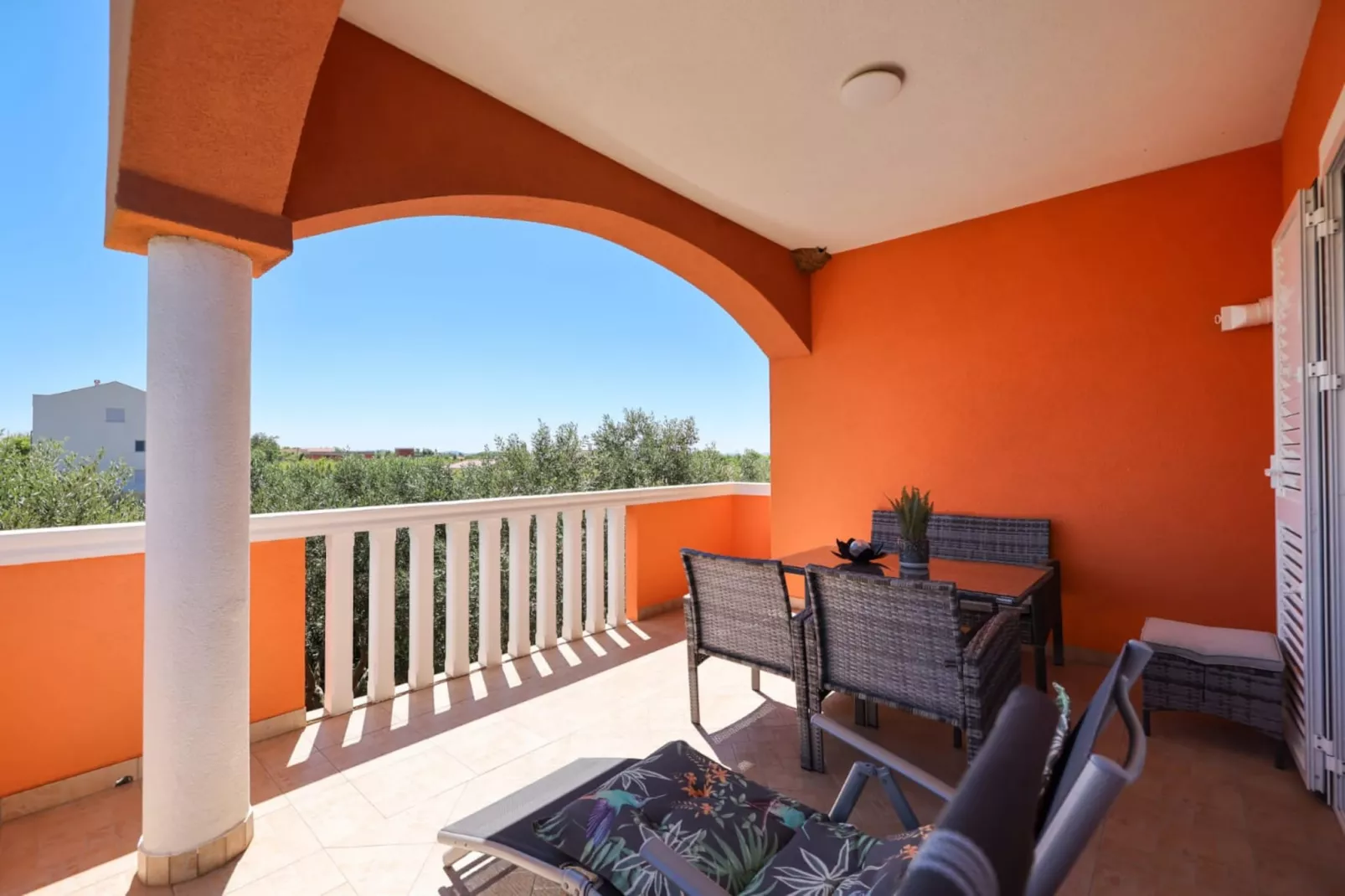 Luxury Apartments Sun@Set - Two bedroom apartment-Terrassenbalkon