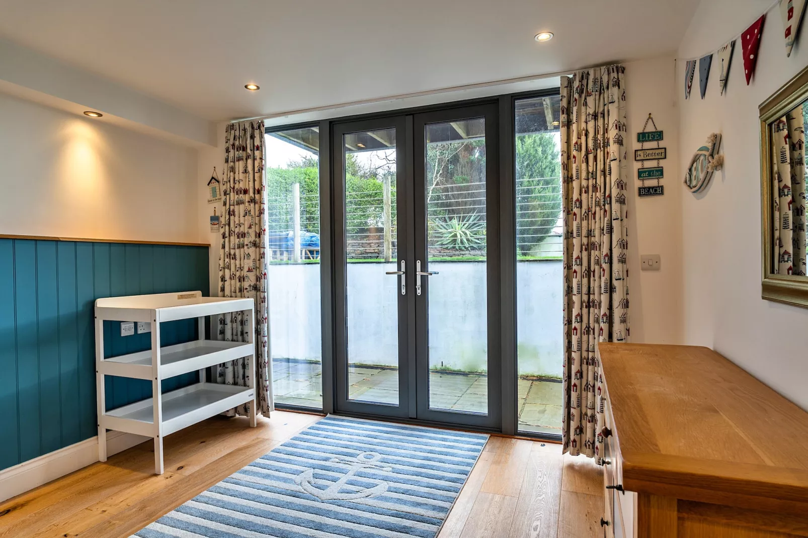 Dingles Cottage-Schlafzimmer