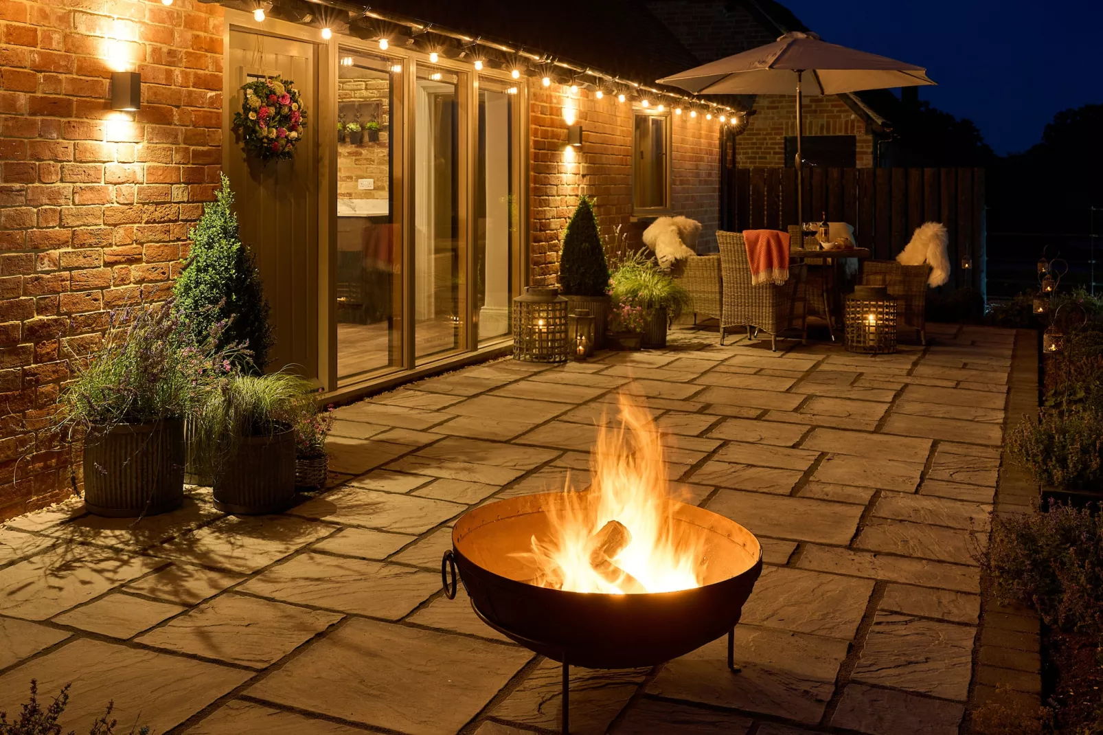 The Shooting Lodge at Mount Pleasant Barns-Terrace balcony