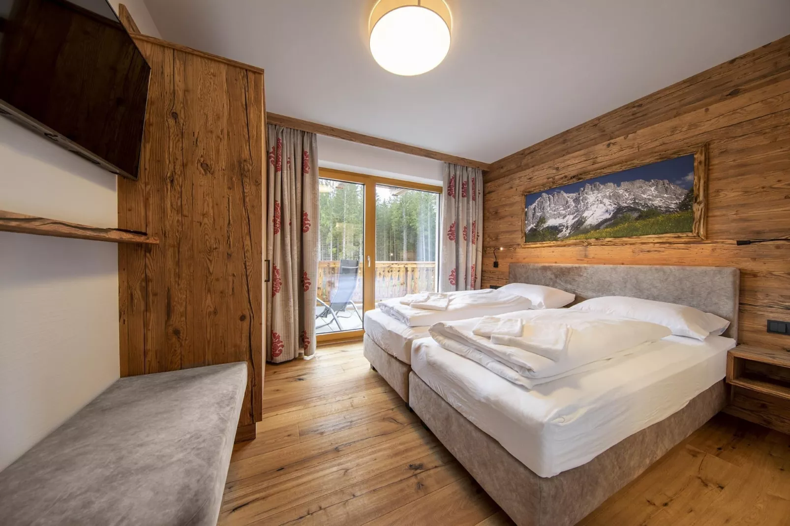 Nationalpark Chalet Malhamhorn-Bedroom