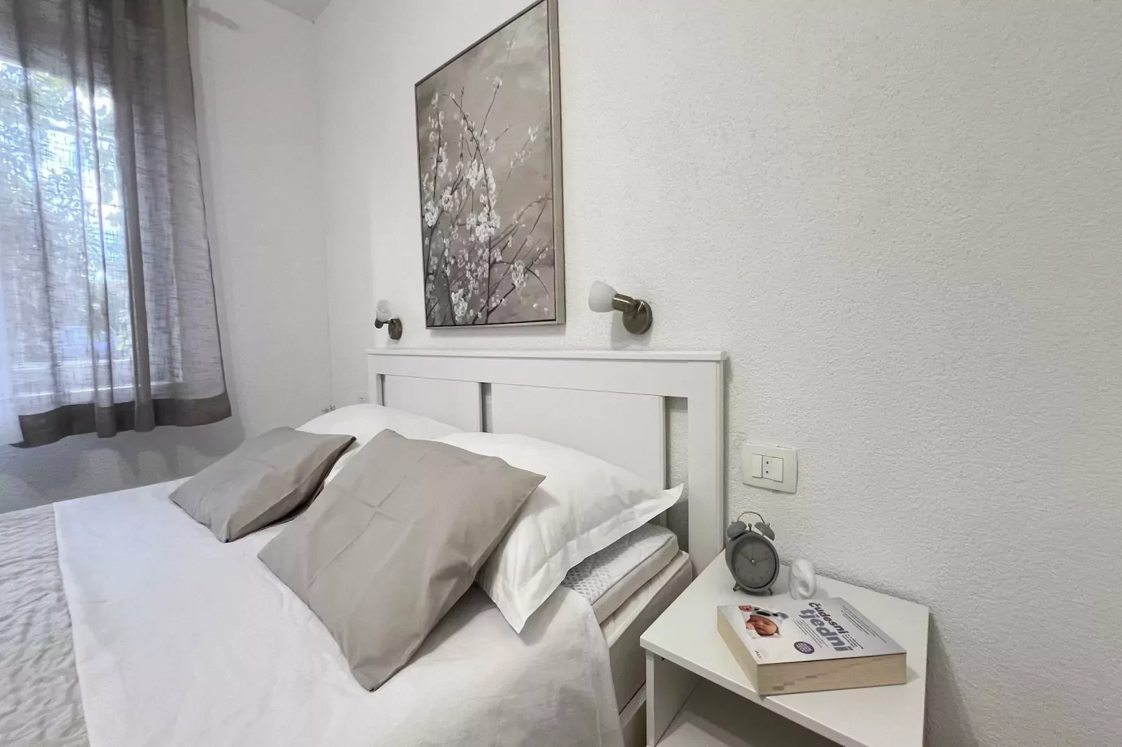 Apartmani Vela Makarska - Studio With Garden View-Bedroom