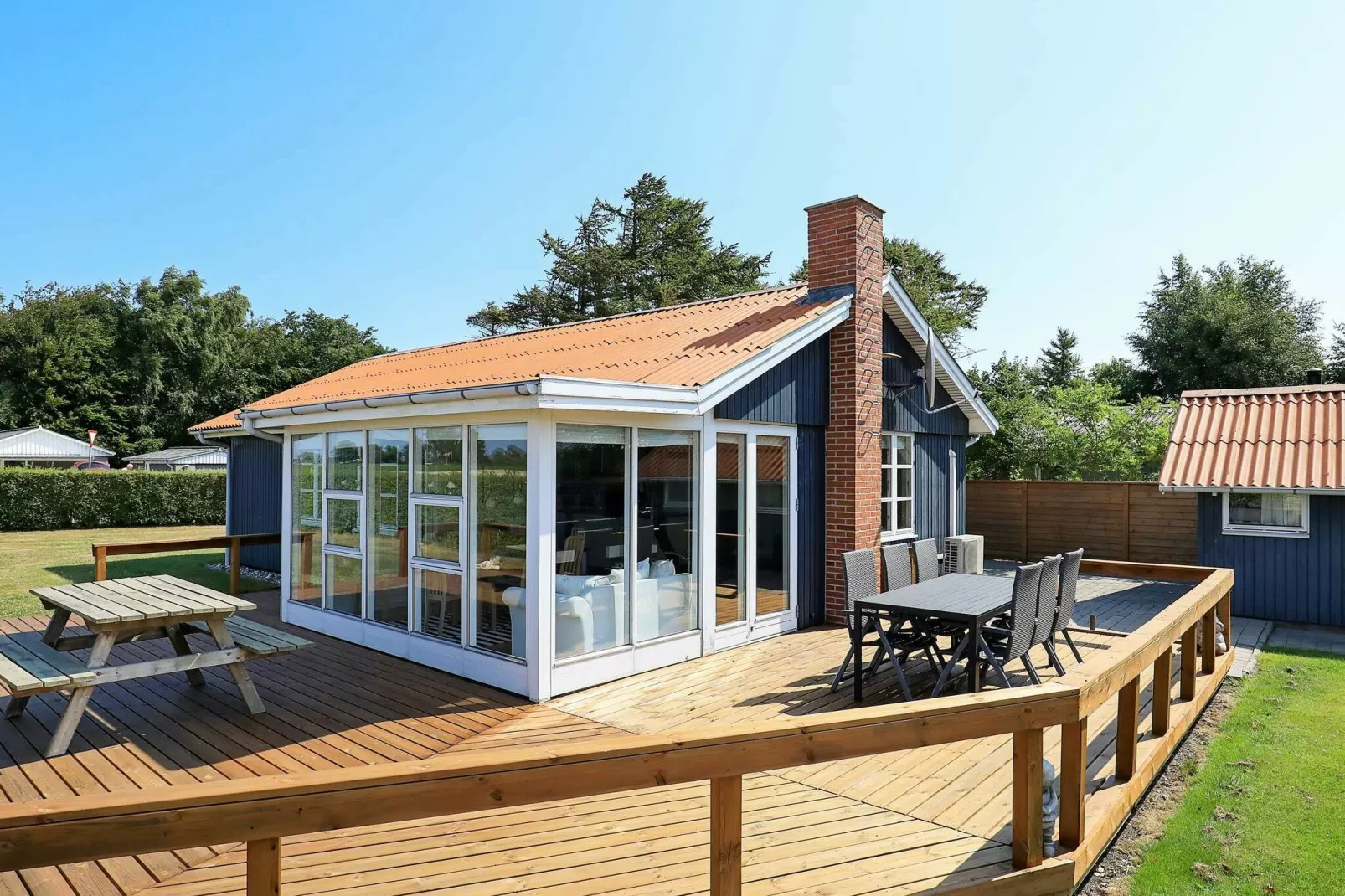 Maison de vacances pour 6 a Otterup-By Traum