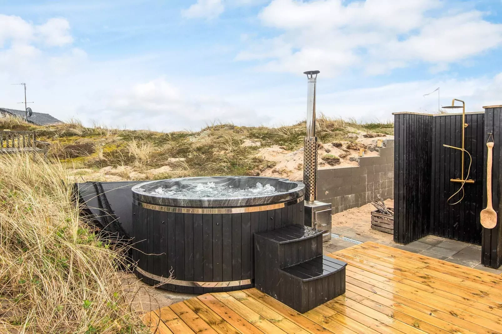 Maison de vacances pour 8 a Hvide Sande-Vue