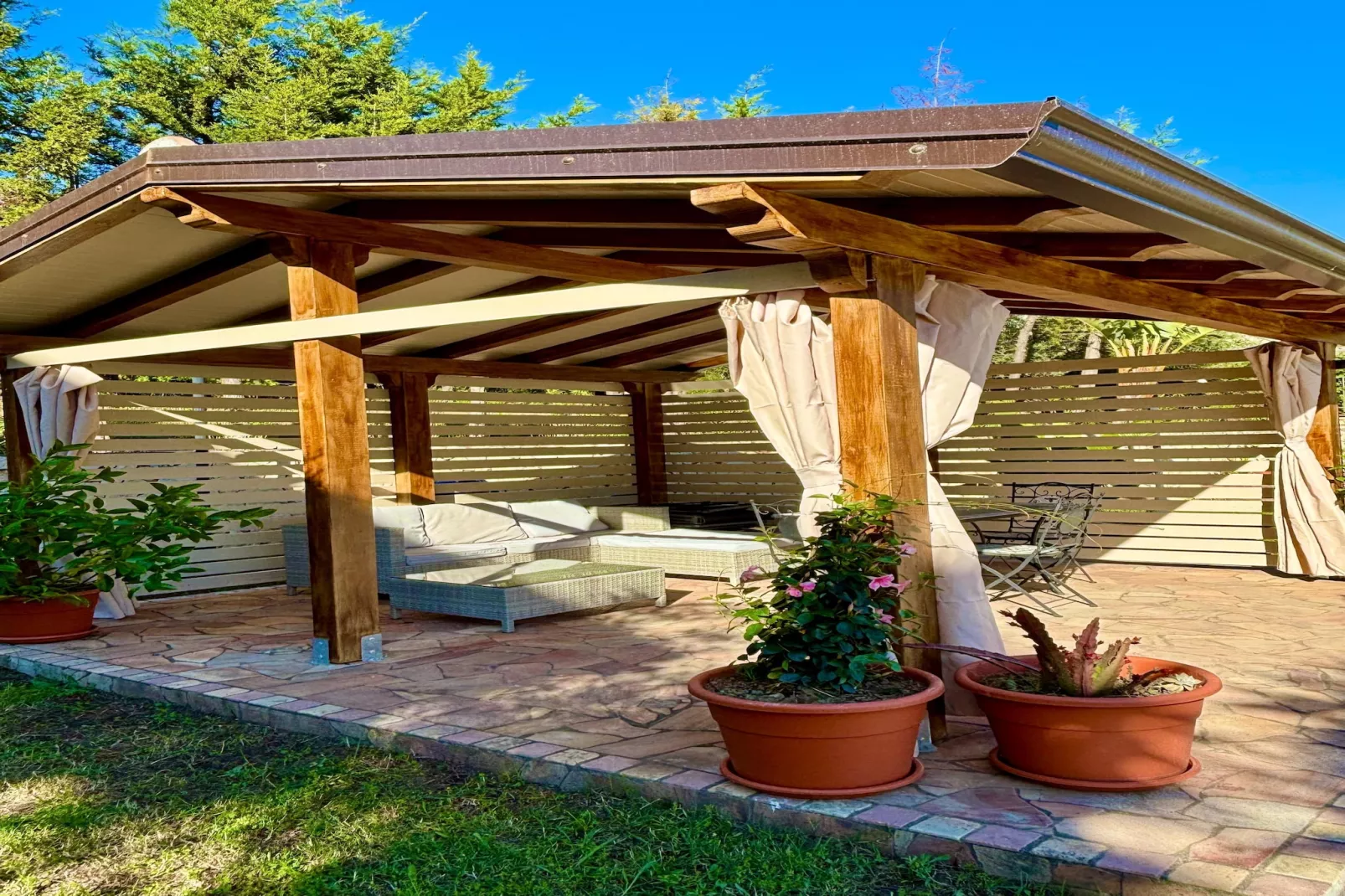 Ferienhaus Francavilla di Sicilia  Villa Uliveto-Terrassenbalkon