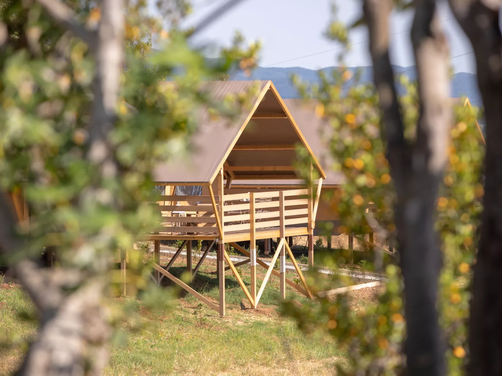 Glampingtent Minerva-Draußen