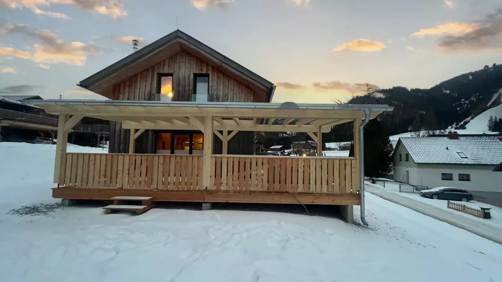 Spatzennest-Exterior winter