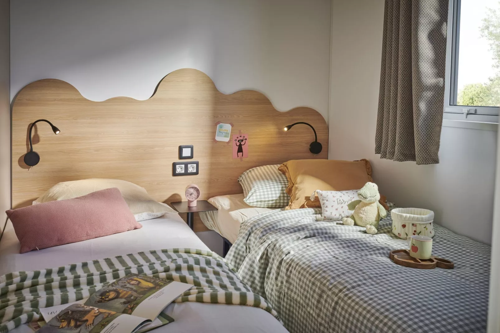 Camping L'Air Marin Vias-Plage  Mobilhome PLAYA 2CH-Bedroom