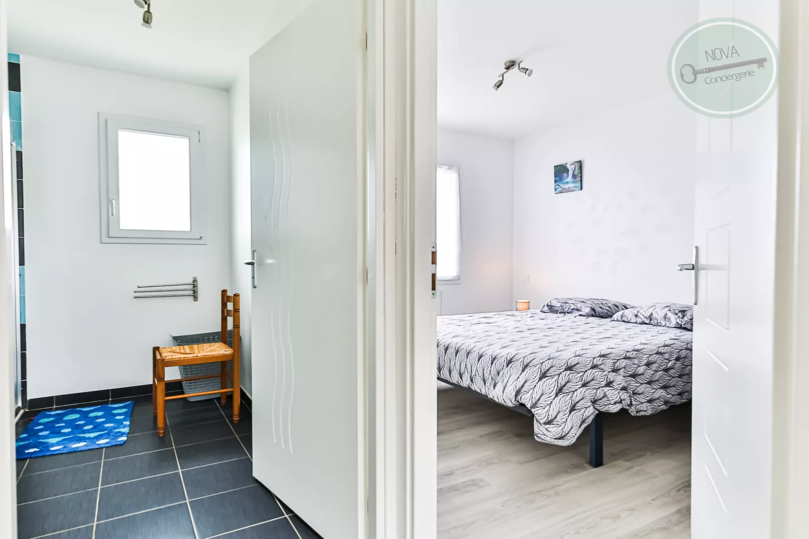 Au Logis de la Treille-Bedroom