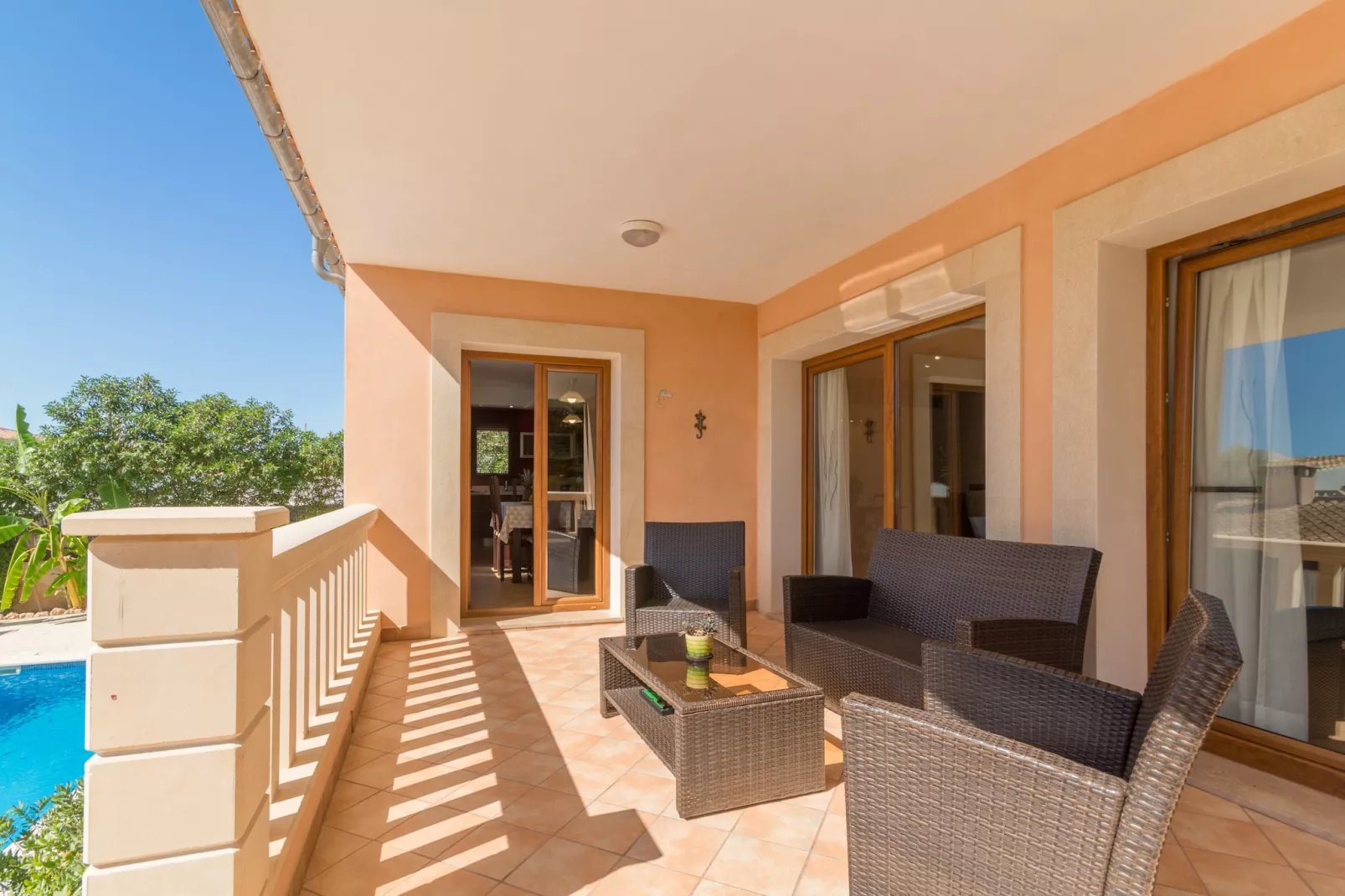 Can Fiol Port, Villa 5StarsHome Mallorca-Terrassenbalkon