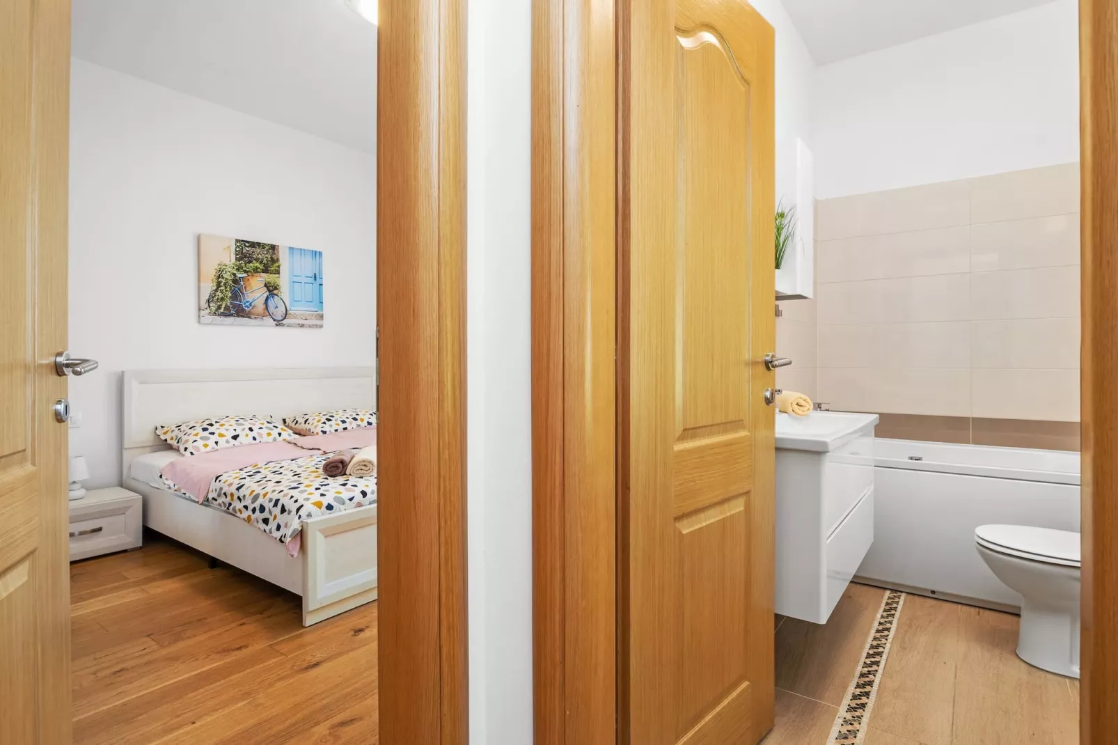 Villa Katarina - Old Stone House with Private Pool-Bedroom
