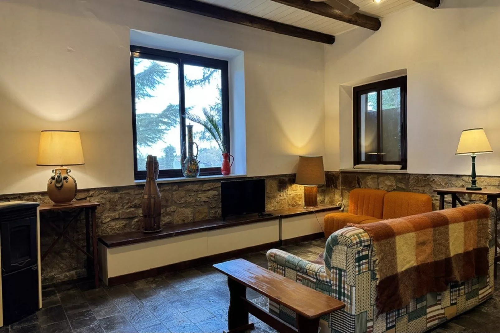 Villa Castelbuono-Living room