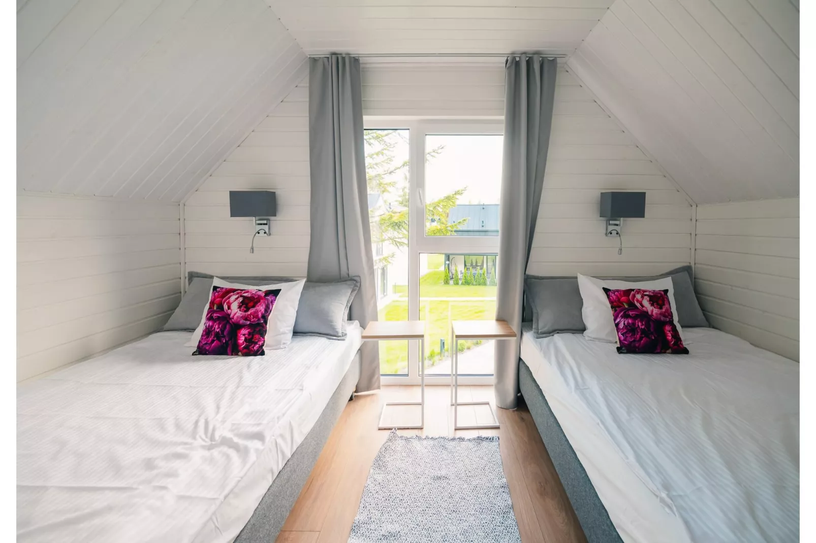 Villa Hoff Ferienhäuser Domek 3 Pers-Bedroom