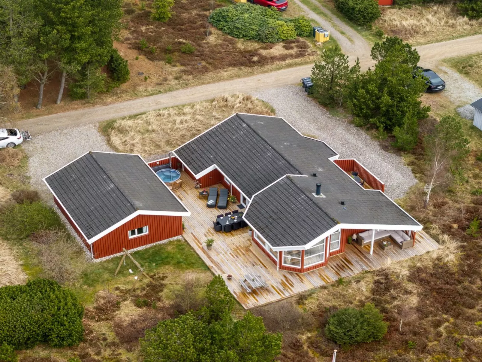 "Gunborg" - 2.5km from the sea-Draußen