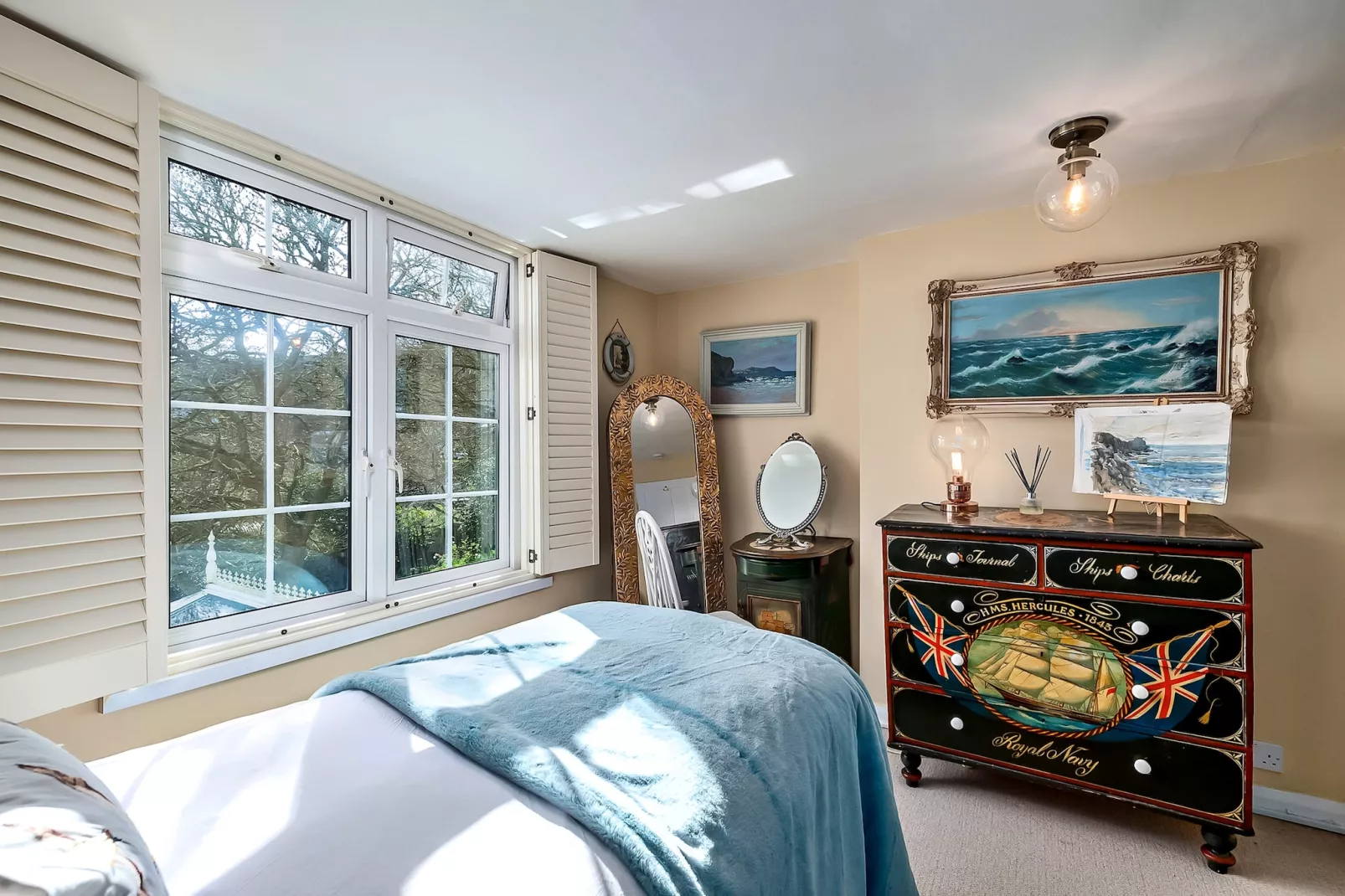 Egloshayle, Kingsand-Schlafzimmer