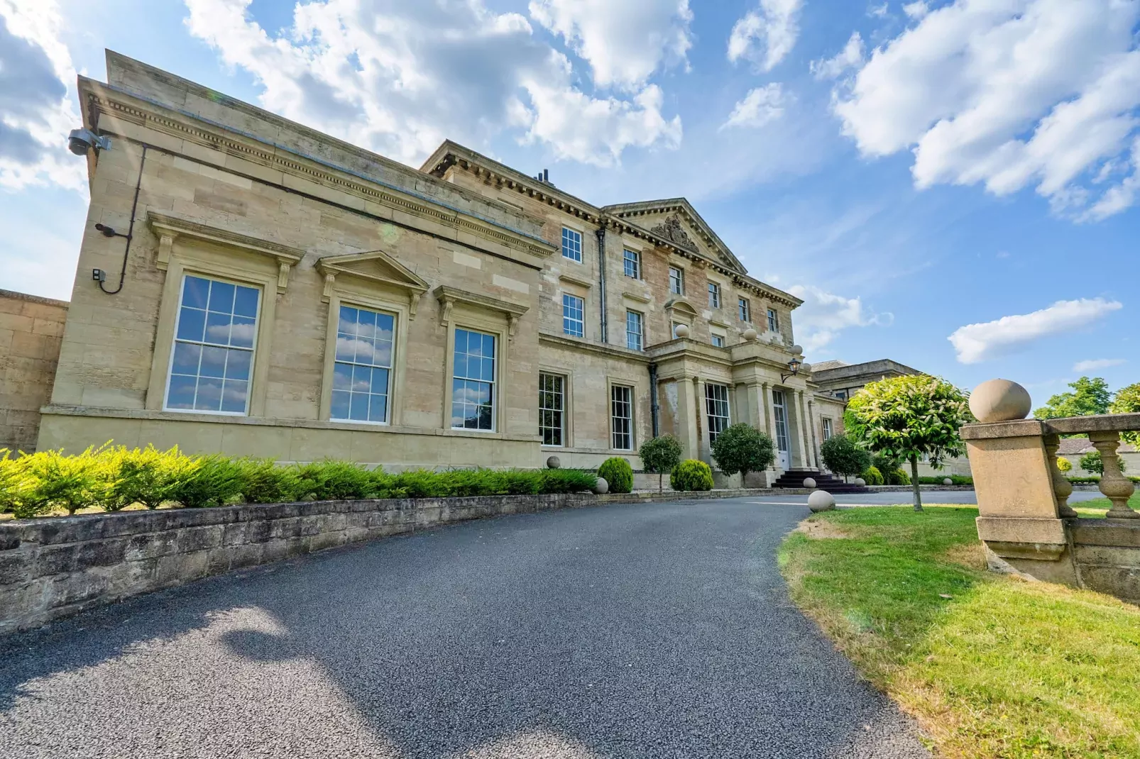 Hickleton Hall-Außenbereich