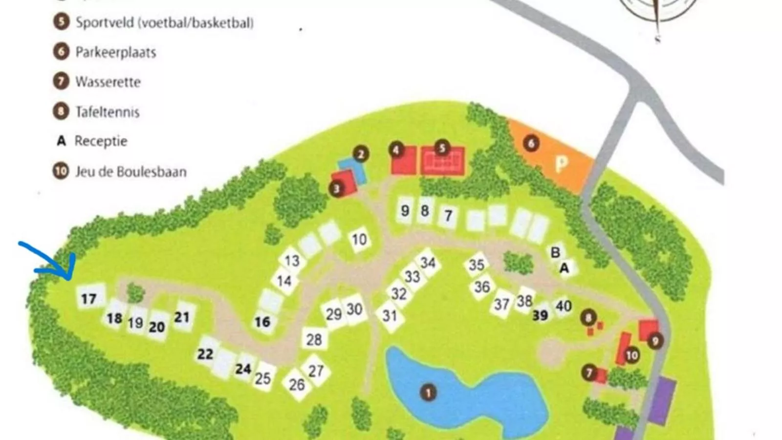 Lac Bleu nr 17-Floor plan