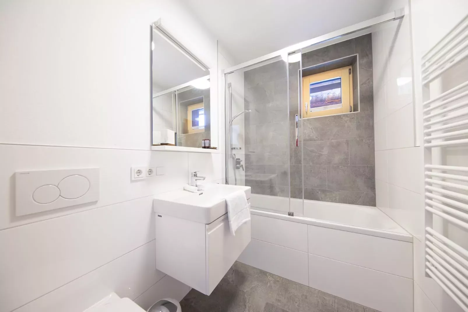 Nationalpark Chalet Zollspitze-Salle de bain
