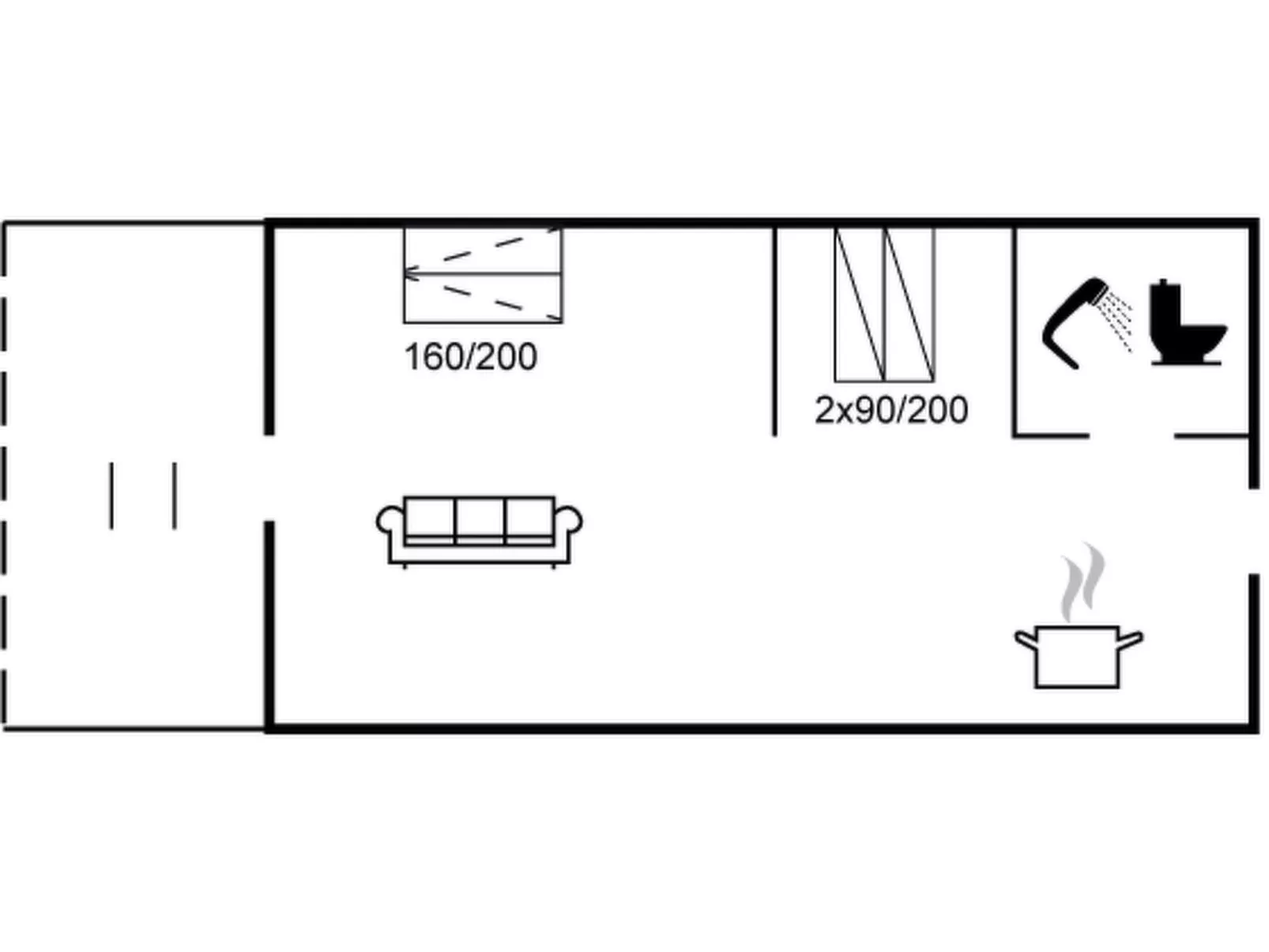 "Emppu" - 300m from the sea-Inside