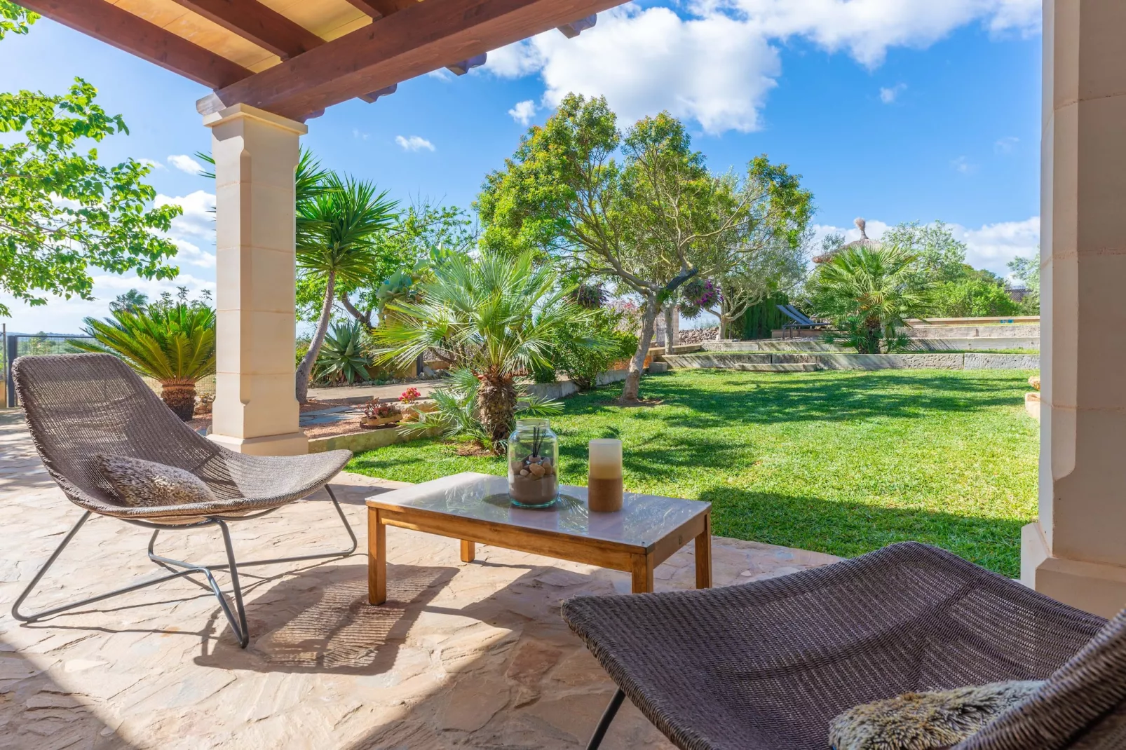 Barranc De Son Fullós-Terrassenbalkon