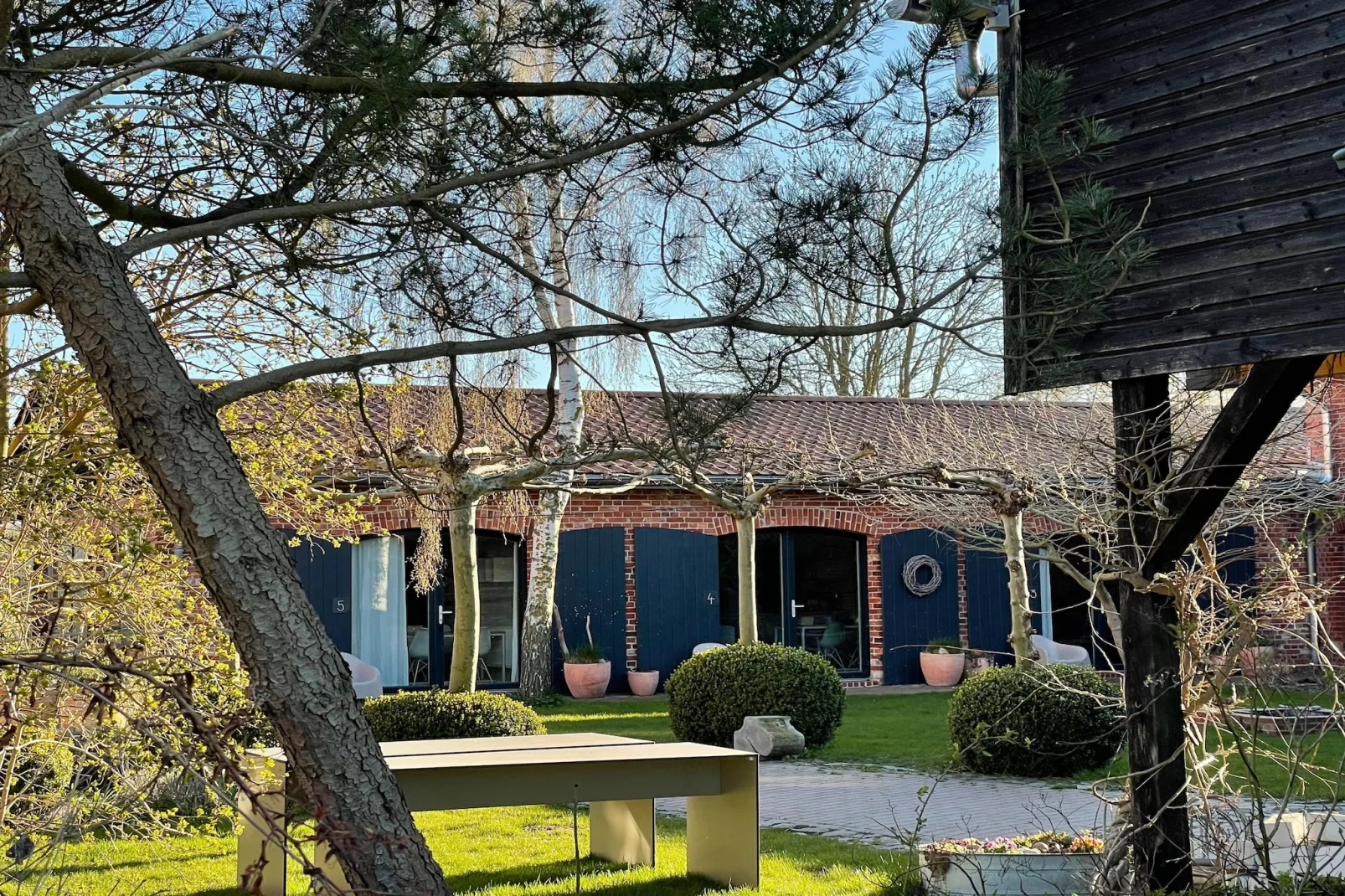 Moderne Ferienwohnung 3-Garden winter
