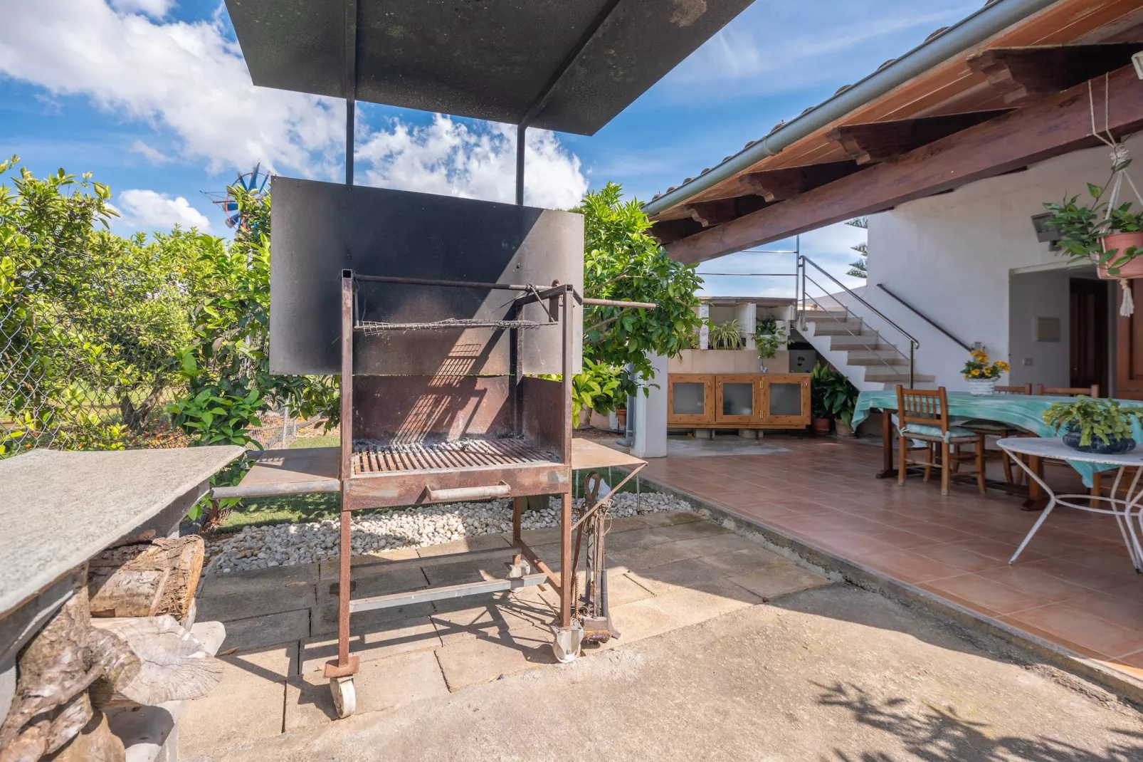 Can Pintat (llubÍ)-Terrassenbalkon