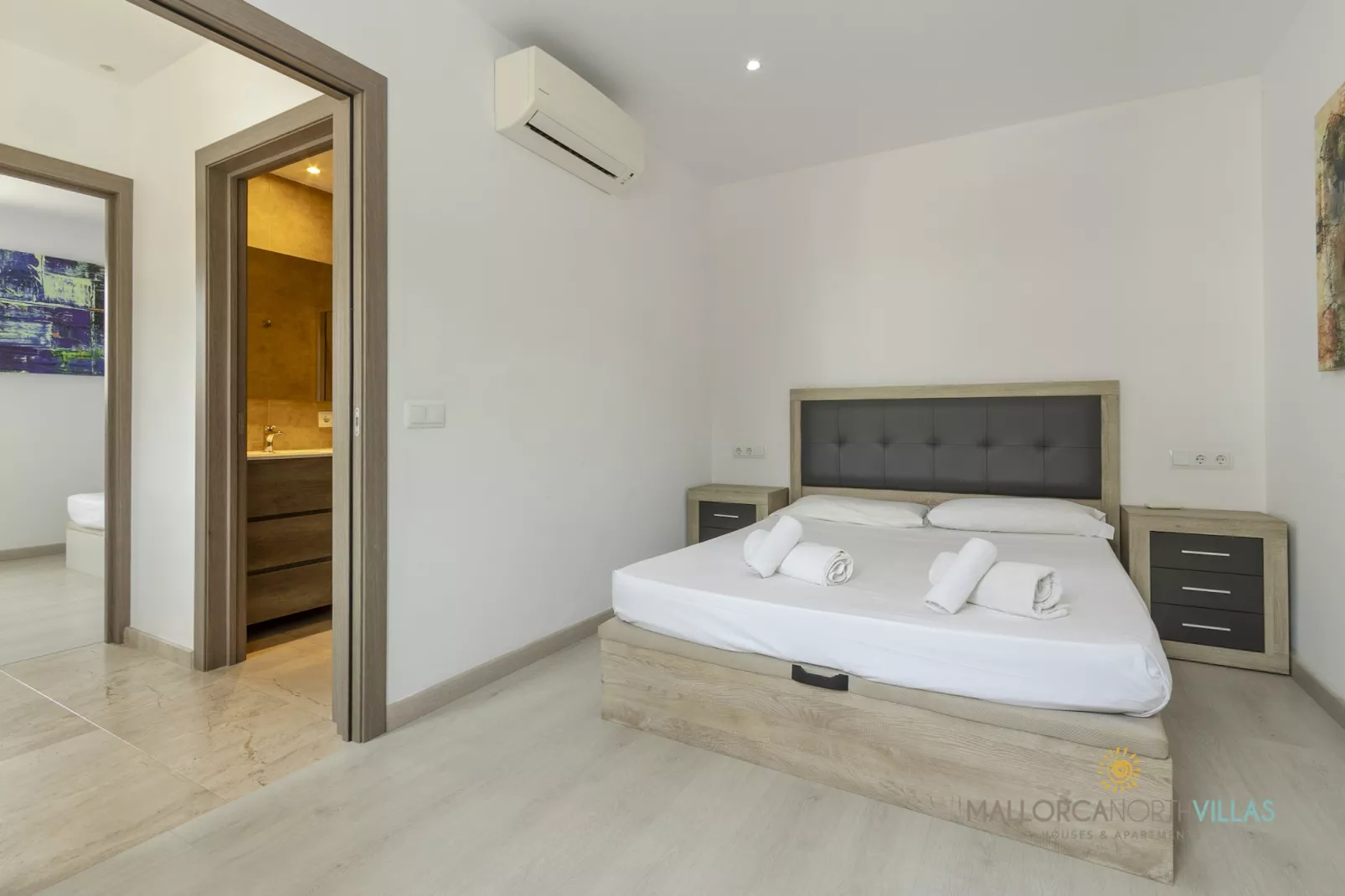 VILLA IOLA IDEAL PARA FAMILIAS A 150M DE LA PLAYA-Bedroom