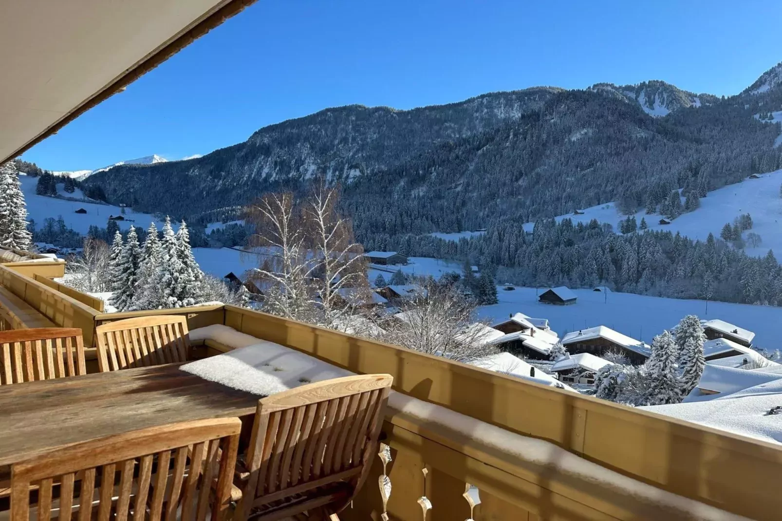 Marvelous Luxurious Furnished Flat with Outstanding Views-View winter
