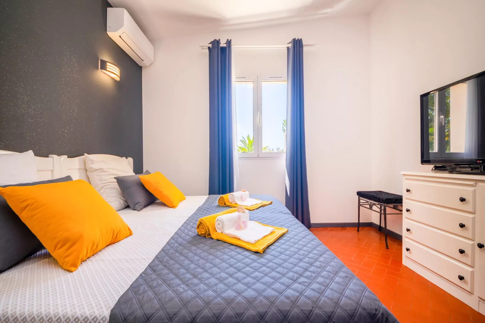 Villa Côte d'Azur-Schlafzimmer