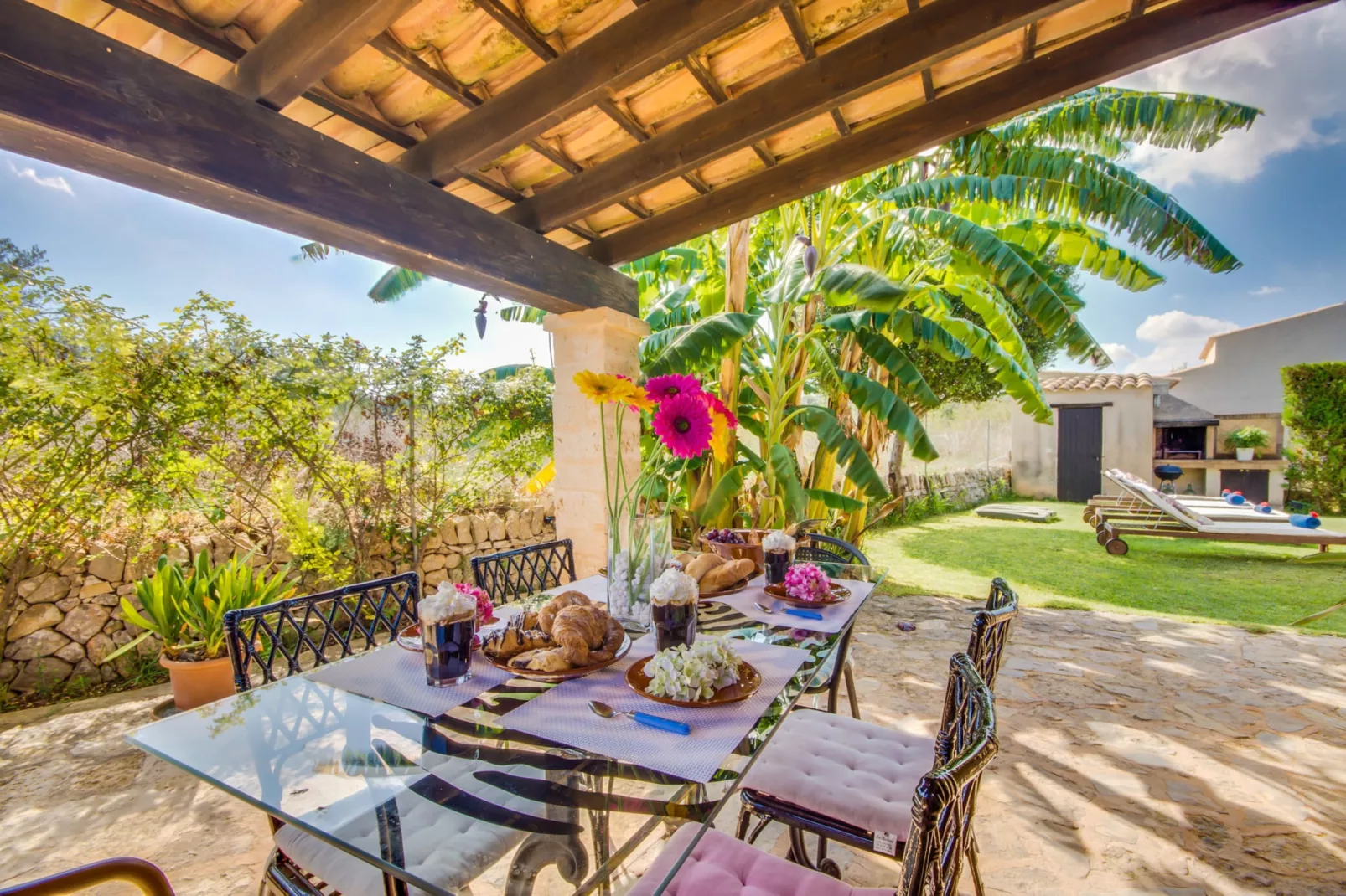 Finca Es Puput-Terrace