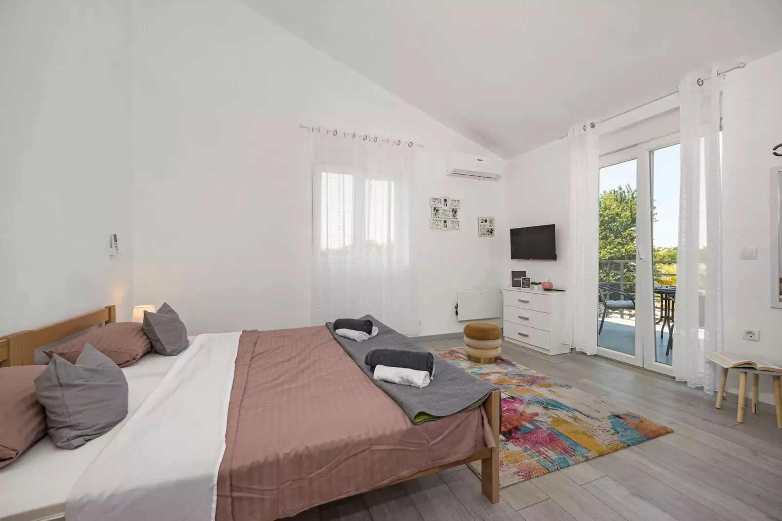 Villa Jakov with Private Pool-Bedroom