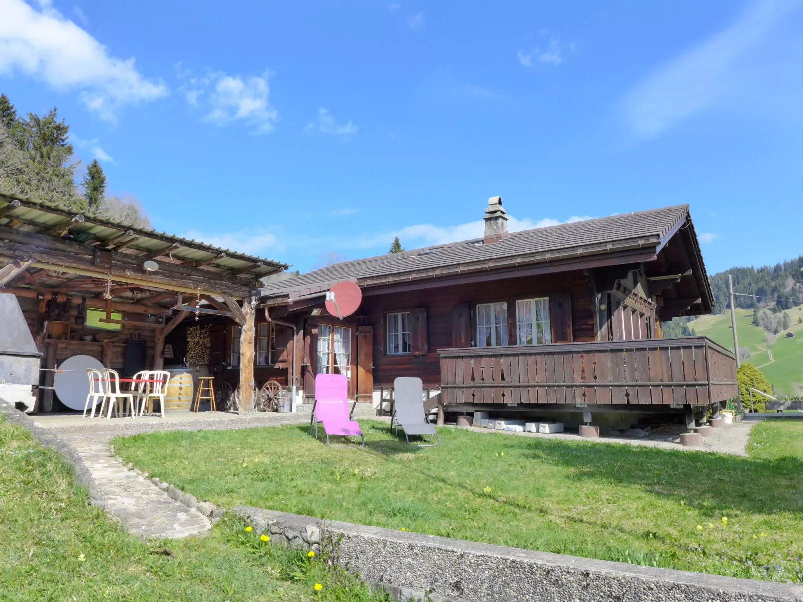 Chalet Träumli-Draußen