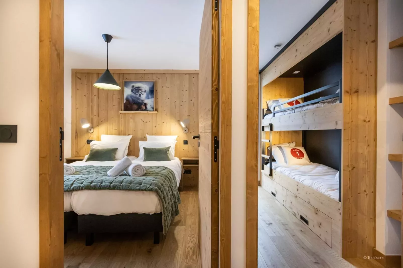 CHAPELLE DABONDANCE Le Flocon Blanc A38S-Chambre