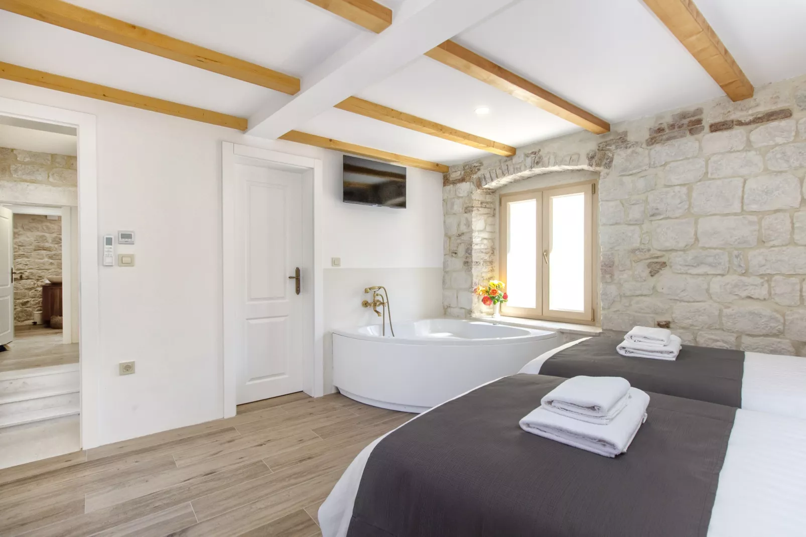 Stone House Trogir-Bedroom
