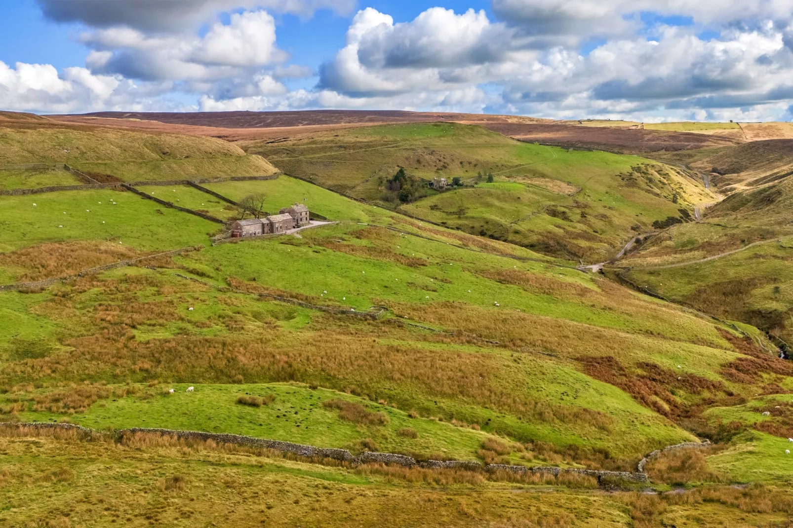 The Cottages Collection at Blackclough Farm-Gardens summer