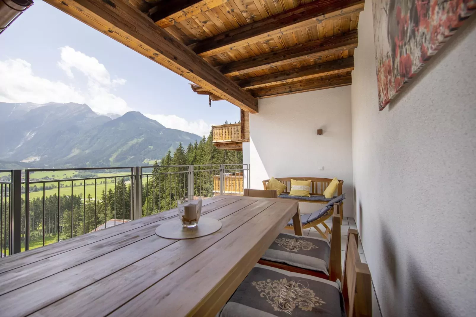 Nationalpark Chalet Zollspitze-Balcon-terrasse